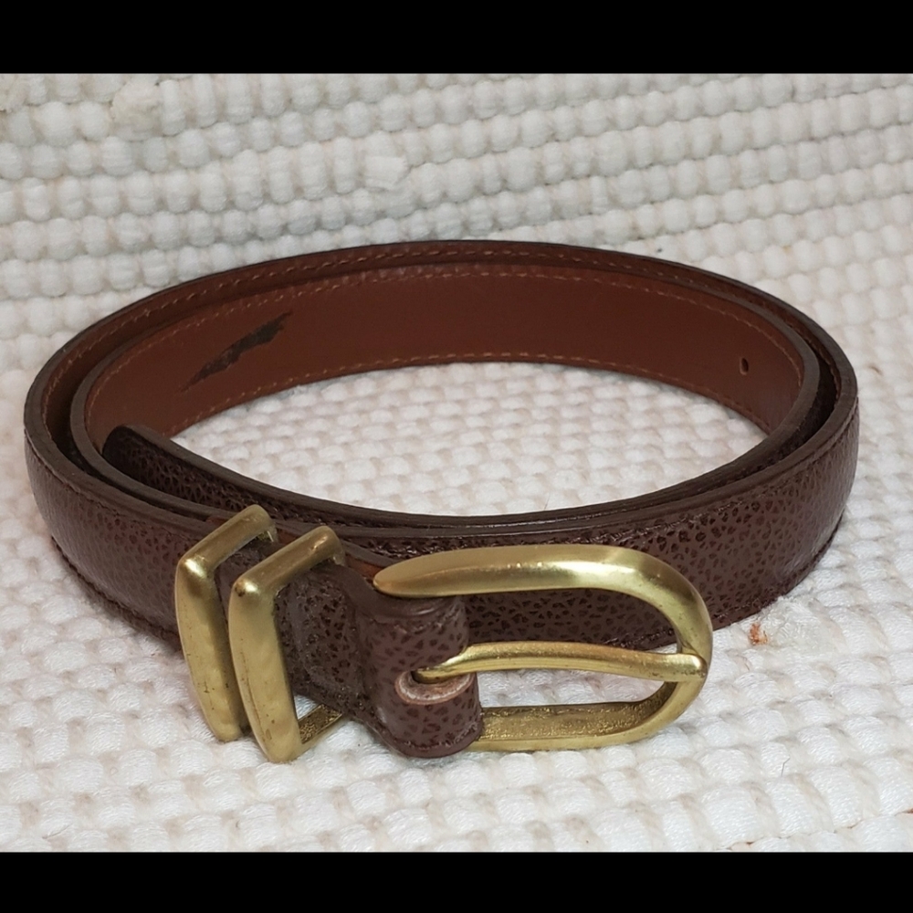 Coach Leather Belt